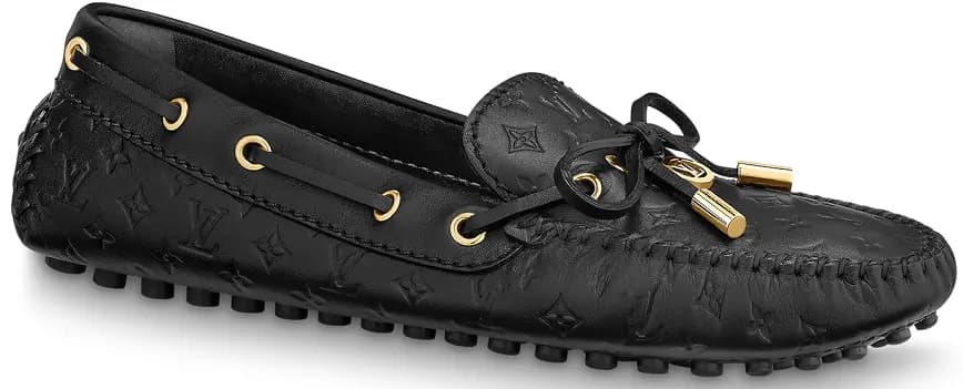 Giày Louis Vuitton Gloria Flat Loafers 'Black' 1A657J Giày Louis Vuitton Gloria Flat Loafers 'Black' 1A657J