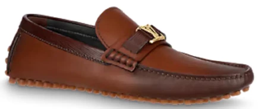 Giày Louis Vuitton Hockenheim Moccasins Cognac 1A8YO6 Giày Louis Vuitton Hockenheim Moccasins Cognac 1A8YO6
