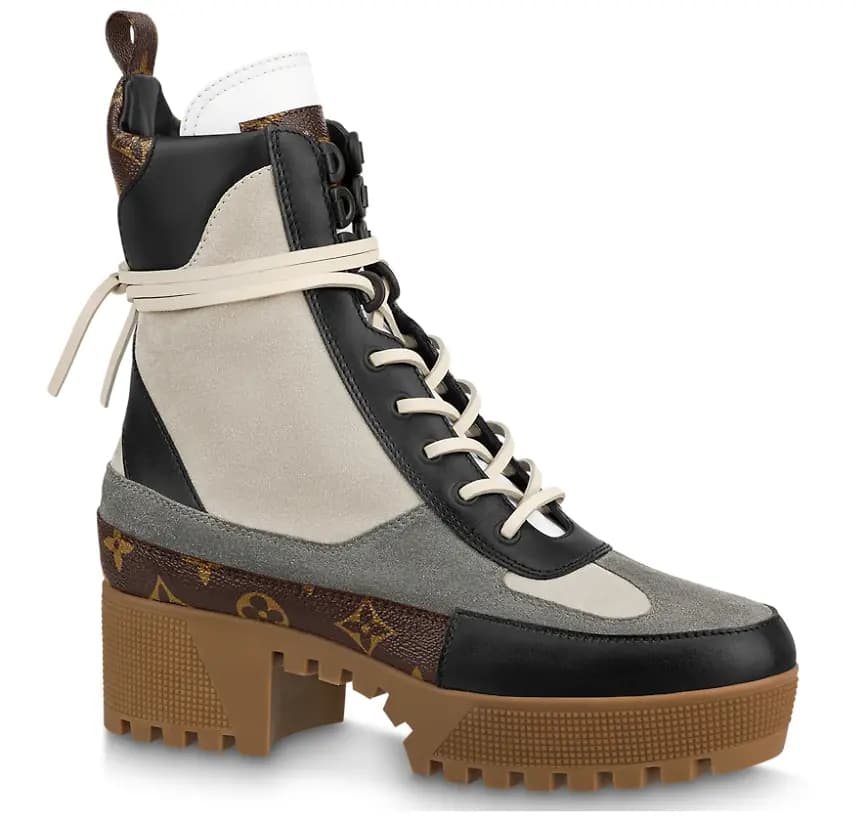 Giày Louis Vuitton Laureate Ankle Boots 'Dark Grey' 1AAP8B Giày Louis Vuitton Laureate Ankle Boots 'Dark Grey' 1AAP8B