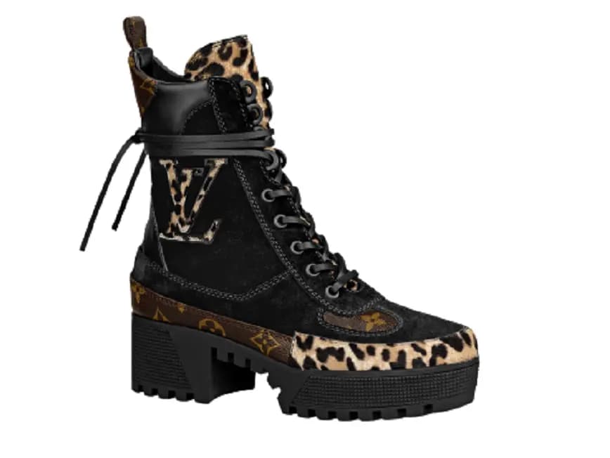 Giày Louis Vuitton Laureate Platform Desert Boots 1A5NNU Giày Louis Vuitton Laureate Platform Desert Boots 1A5NNU
