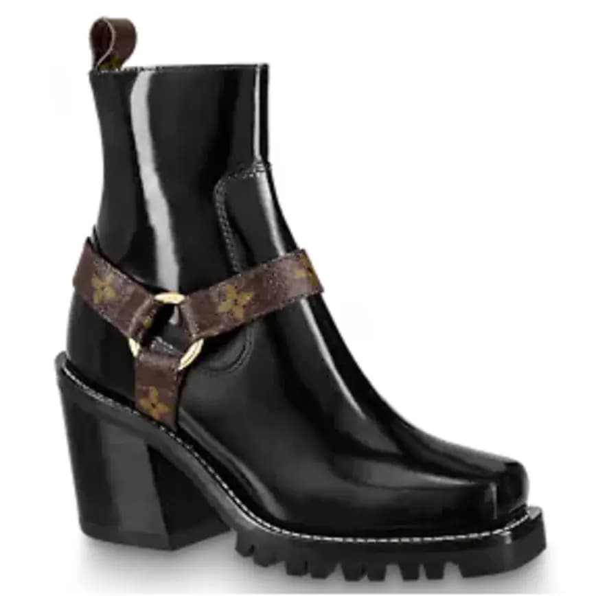 Giày Louis Vuitton Limitless Ankle Boot Black 1A4WKE Giày Louis Vuitton Limitless Ankle Boot Black 1A4WKE