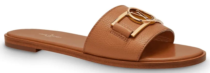 Dép Louis Vuitton Lock It Flat Mules 'Cognac Brown' 1A64ZO — kich-thuoc: lien-he-order Dép Louis Vuitton Lock It Flat Mules 'Cognac Brown' 1A64ZO — kich-thuoc: lien-he-order
