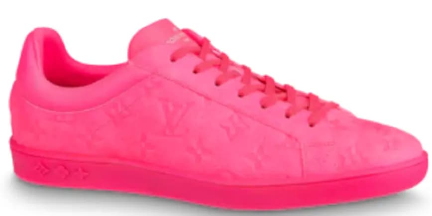 Giày Louis Vuitton Luxembourg Trainer "Pink" 1A8ZCV Giày Louis Vuitton Luxembourg Trainer "Pink" 1A8ZCV
