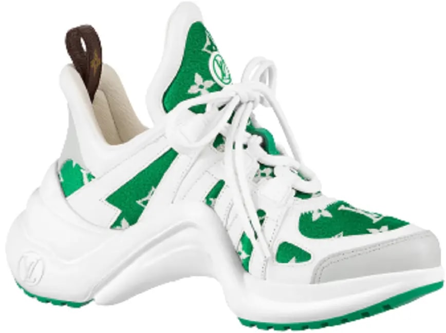 Giày Louis Vuitton Archlight Trainers 'Green' 1AACSW — kich-thuoc: 36.5 Giày Louis Vuitton Archlight Trainers 'Green' 1AACSW — kich-thuoc: 36.5