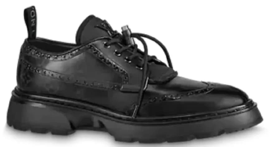 Giày Louis Vuitton Lv Bold Derbies Black 1A9ILR Giày Louis Vuitton Lv Bold Derbies Black 1A9ILR