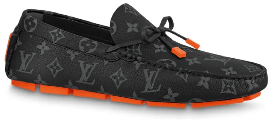Giày Louis Vuitton Driver Moccasins 'Eclipse' 1AAF38 Giày Louis Vuitton Driver Moccasins 'Eclipse' 1AAF38