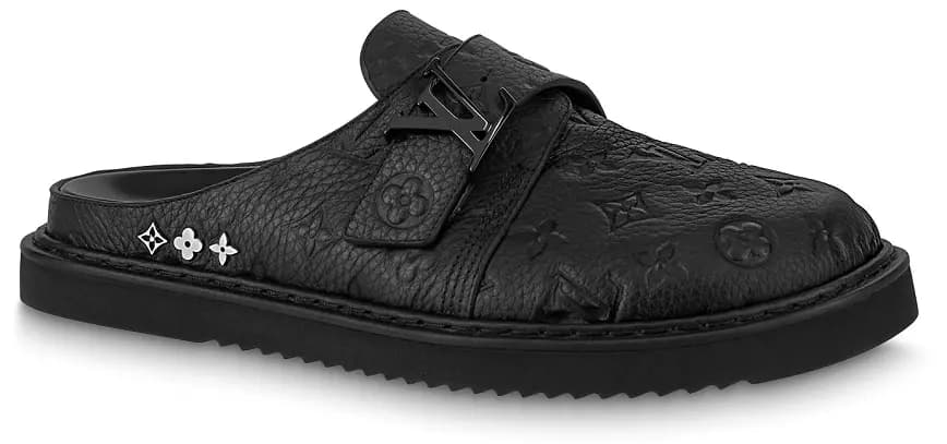 Giày Louis Vuitton LV Easy Mules 'Black' 1AA0CC Giày Louis Vuitton LV Easy Mules 'Black' 1AA0CC