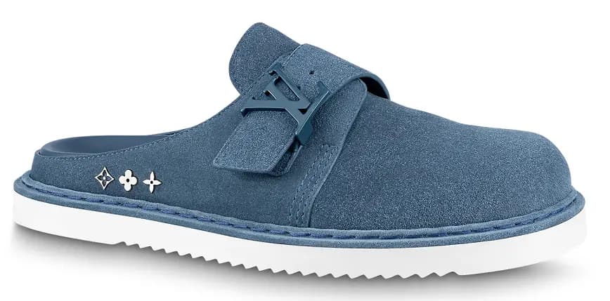 Giày Louis Vuitton LV Easy Mules 'Blue' 1A9IQO Giày Louis Vuitton LV Easy Mules 'Blue' 1A9IQO