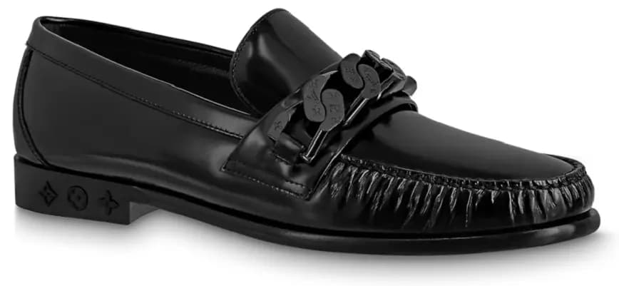 Giày Louis Vuitton LV Loafers 'Black' 1AA7LB Giày Louis Vuitton LV Loafers 'Black' 1AA7LB