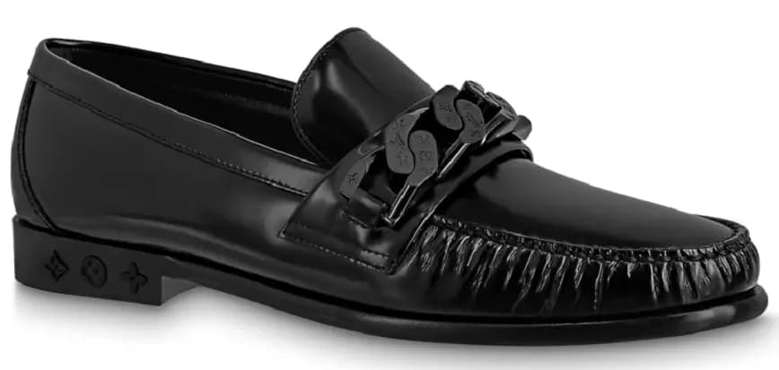 Giày Louis Vuitton LV Loafers 'Black' 1AA7LB Giày Louis Vuitton LV Loafers 'Black' 1AA7LB