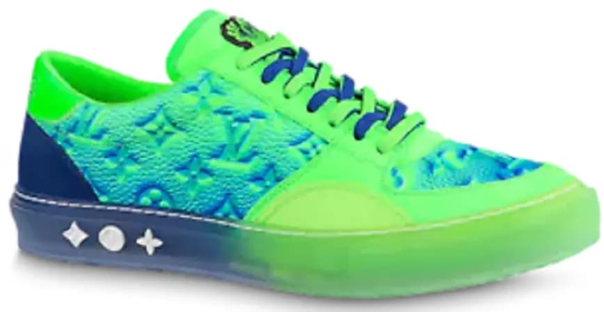 Giày Louis Vuitton Ollie Richelieu Trainers "Green" 1A9UYP Giày Louis Vuitton Ollie Richelieu Trainers "Green" 1A9UYP