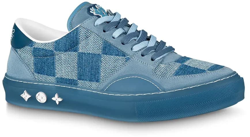 Giày Louis Vuitton Ollie Trainers 'Blue' 1A9YT6 Giày Louis Vuitton Ollie Trainers 'Blue' 1A9YT6