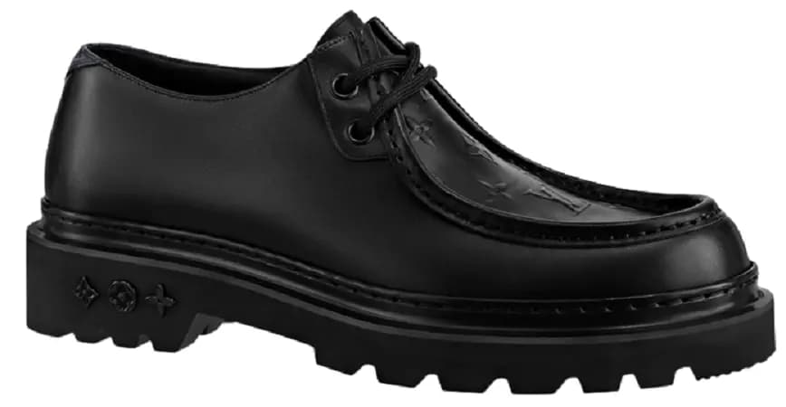 Giày Louis Vuitton Ranger Derbies 'Black' 1AANSF Giày Louis Vuitton Ranger Derbies 'Black' 1AANSF