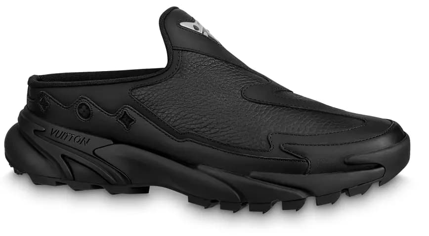 Giày Louis Vuitton LV Runner Tatic Mules 'Black' 1AA5LE Giày Louis Vuitton LV Runner Tatic Mules 'Black' 1AA5LE