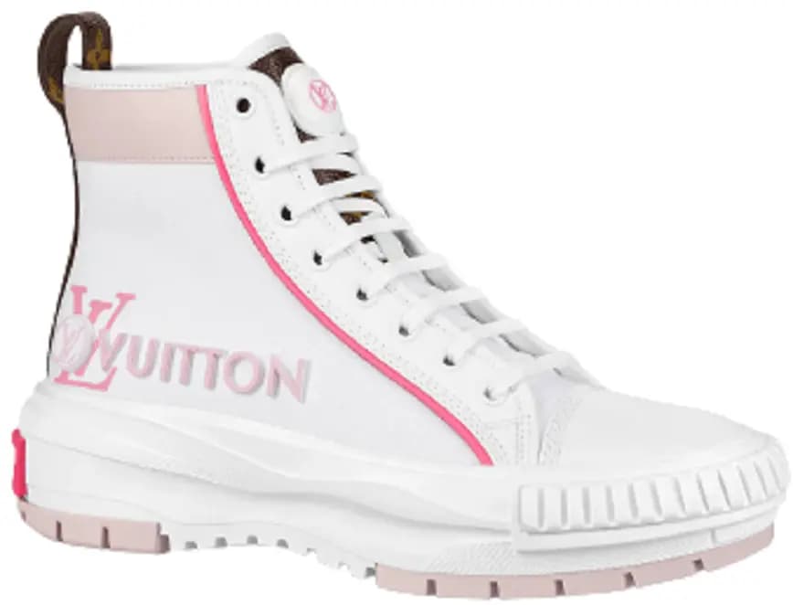 Giày Louis Vuitton Squad Trainers Boots 'Rose Clair Pink' 1AACV4 Giày Louis Vuitton Squad Trainers Boots 'Rose Clair Pink' 1AACV4