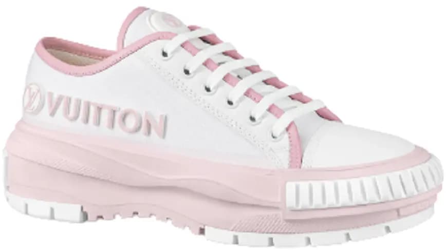 Giày Louis Vuitton Squad Trainers 'Rose Clair Pink' 1AACW0 Giày Louis Vuitton Squad Trainers 'Rose Clair Pink' 1AACW0