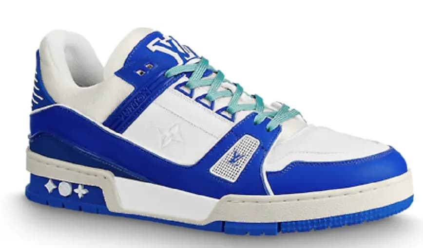 Giày Louis Vuitton LV Trainer Blue 1A9VO8 Giày Louis Vuitton LV Trainer Blue 1A9VO8