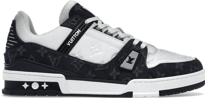Giày Louis Vuitton LV Trainer 'White Black' 1A9JG7 Giày Louis Vuitton LV Trainer 'White Black' 1A9JG7