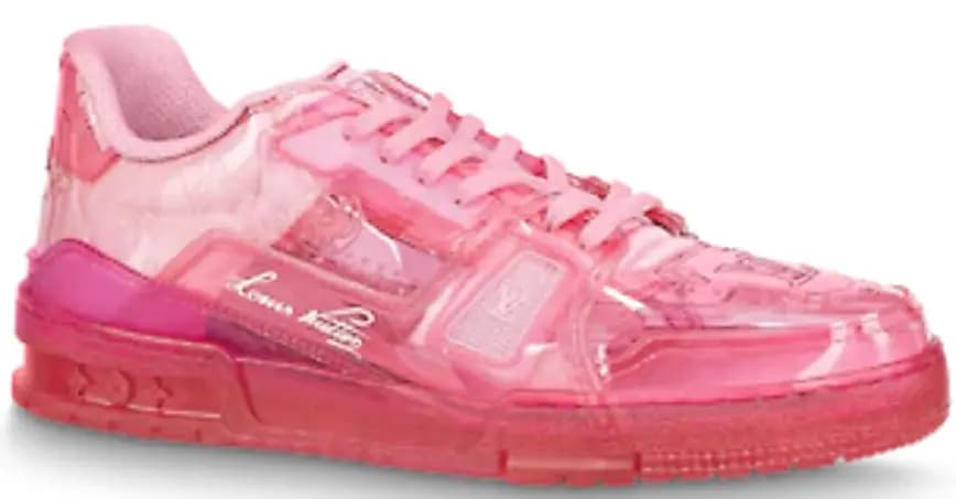 Giày Louis Vuitton Trainers "Pink" 1A8KJI Giày Louis Vuitton Trainers "Pink" 1A8KJI