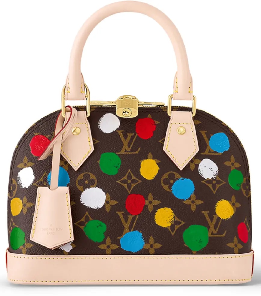 Túi Louis Vuitton x Yk Alma Bb Bag 'Brown Dots Print' M46431 Túi Louis Vuitton x Yk Alma Bb Bag 'Brown Dots Print' M46431