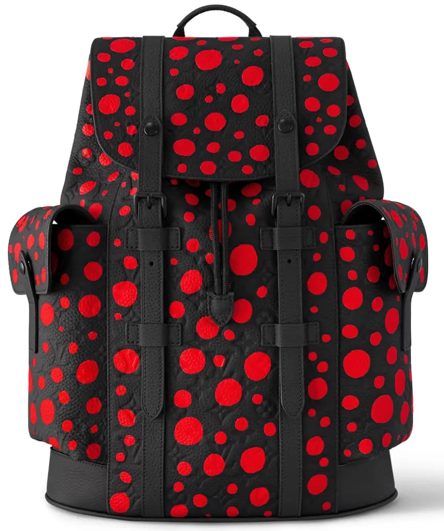 Balo Louis Vuitton x YK Christopher Backpack 'Black Red' M21978 Balo Louis Vuitton x YK Christopher Backpack 'Black Red' M21978