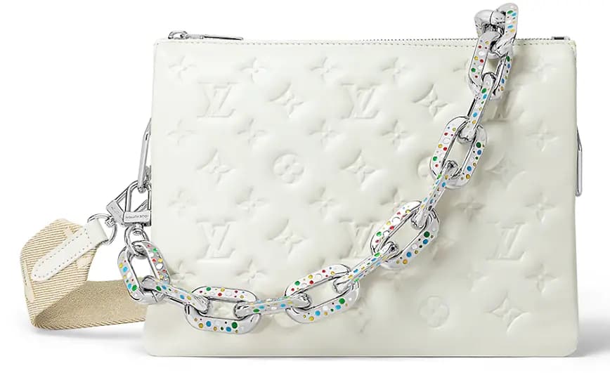 Túi Louis Vuitton x YK Coussin PM Bag 'White' M21619 Túi Louis Vuitton x YK Coussin PM Bag 'White' M21619