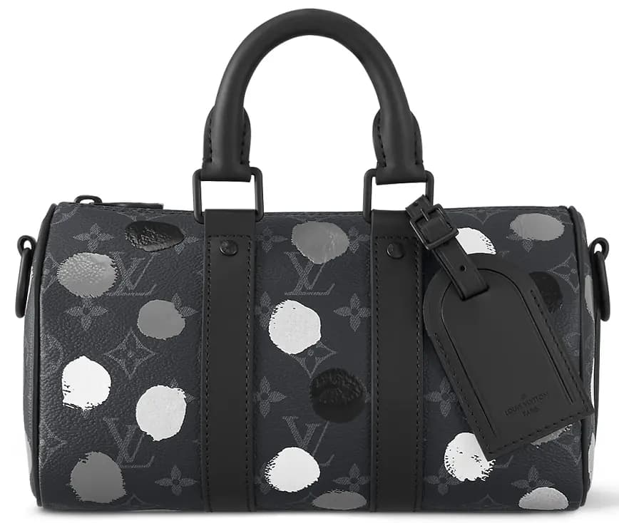 Túi Louis Vuitton x YK Keepall 25 Bag 'Black Silver' M46406 Túi Louis Vuitton x YK Keepall 25 Bag 'Black Silver' M46406