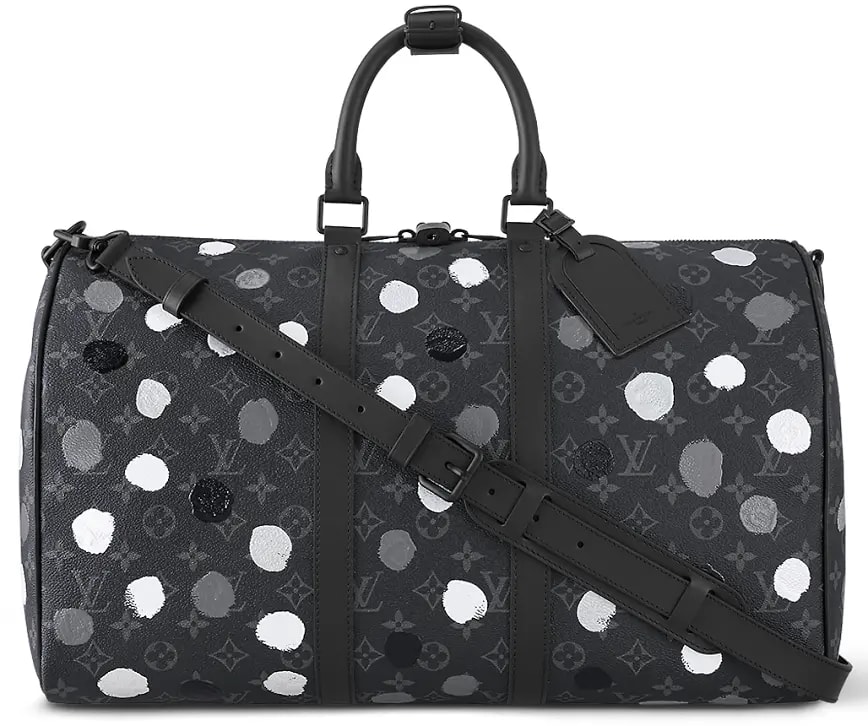 Túi Louis Vuitton x YK Keepall 45 Bag 'Black Silver' M46400 Túi Louis Vuitton x YK Keepall 45 Bag 'Black Silver' M46400