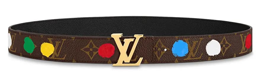 Thắt Lưng Louis Vuitton x Yk Lv Initials 30mm 'Painted Dots' M0655U Thắt Lưng Louis Vuitton x Yk Lv Initials 30mm 'Painted Dots' M0655U