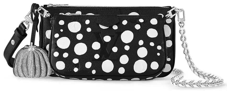 Túi Louis Vuitton x YK Multi Pochette Accessoires 'Black White' M46410 Túi Louis Vuitton x YK Multi Pochette Accessoires 'Black White' M46410
