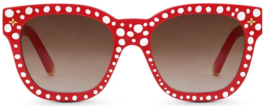 Kính Louis Vuitton x YK My Monogram Dots Sunglasses 'Red White' Z1901W — kich-thuoc: 1-size Kính Louis Vuitton x YK My Monogram Dots Sunglasses 'Red White' Z1901W — kich-thuoc: 1-size