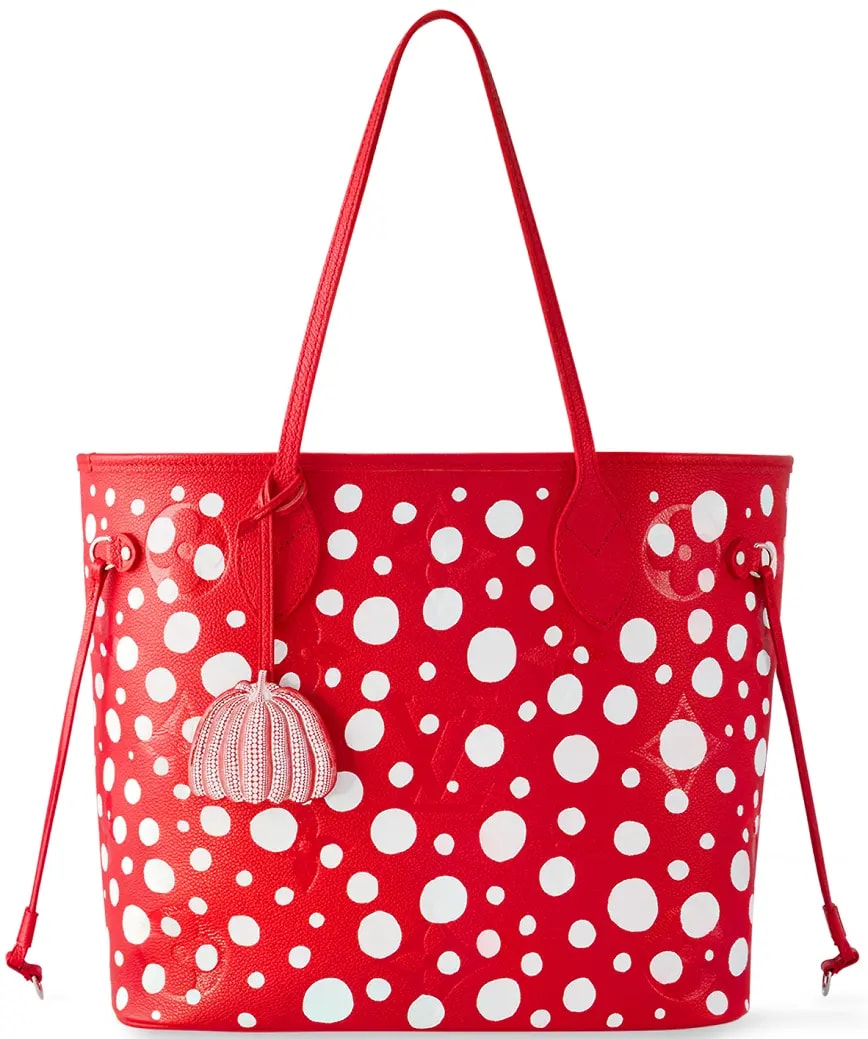 Túi Louis Vuitton x YK Neverfull MM Tote Bag 'Red White' M46422 Túi Louis Vuitton x YK Neverfull MM Tote Bag 'Red White' M46422