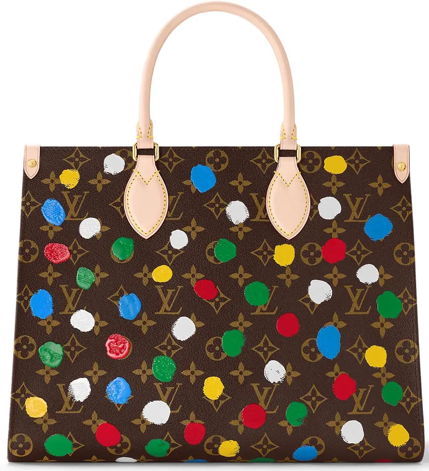 Túi Louis Vuitton x Yk Onthego Mm 'Brown Dots Print' M46379 Túi Louis Vuitton x Yk Onthego Mm 'Brown Dots Print' M46379