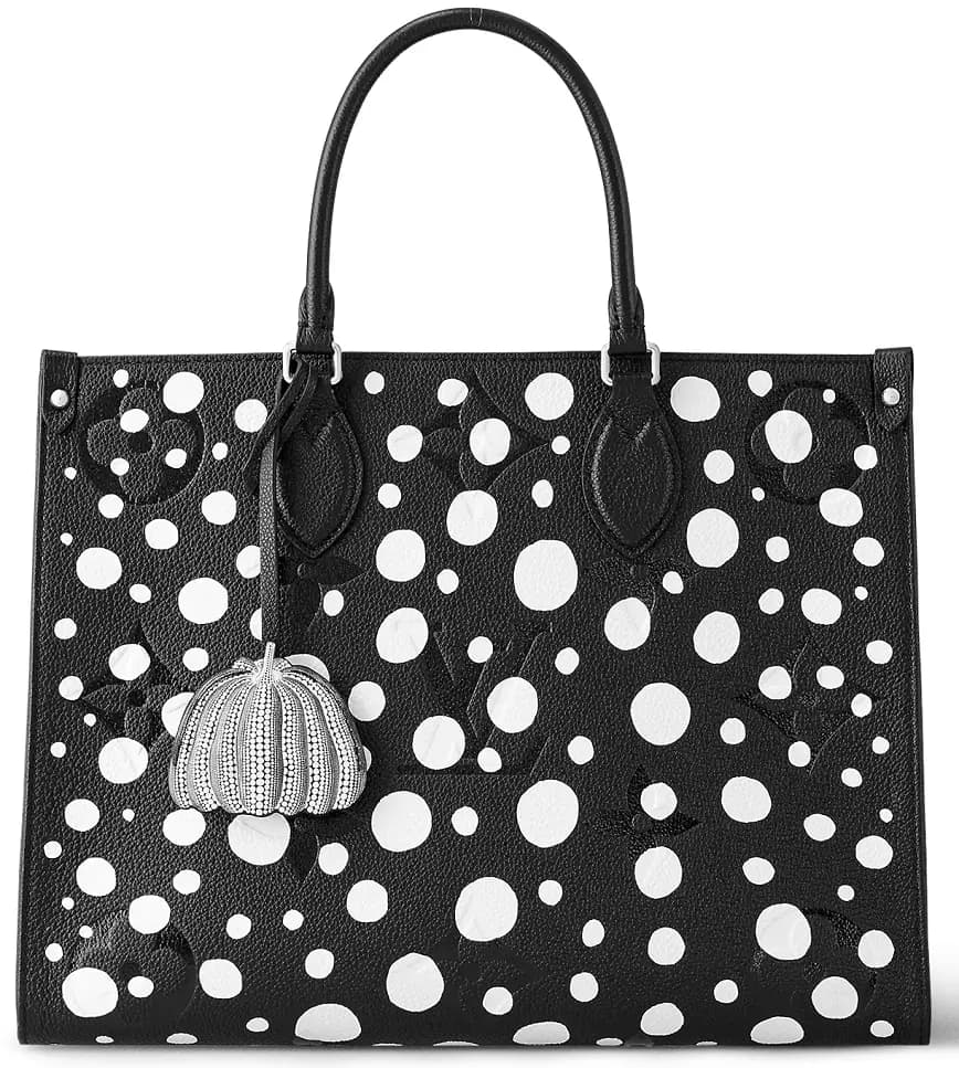 Túi Louis Vuitton x Yk Onthego Mm 'Black White Dots' M46389 Túi Louis Vuitton x Yk Onthego Mm 'Black White Dots' M46389