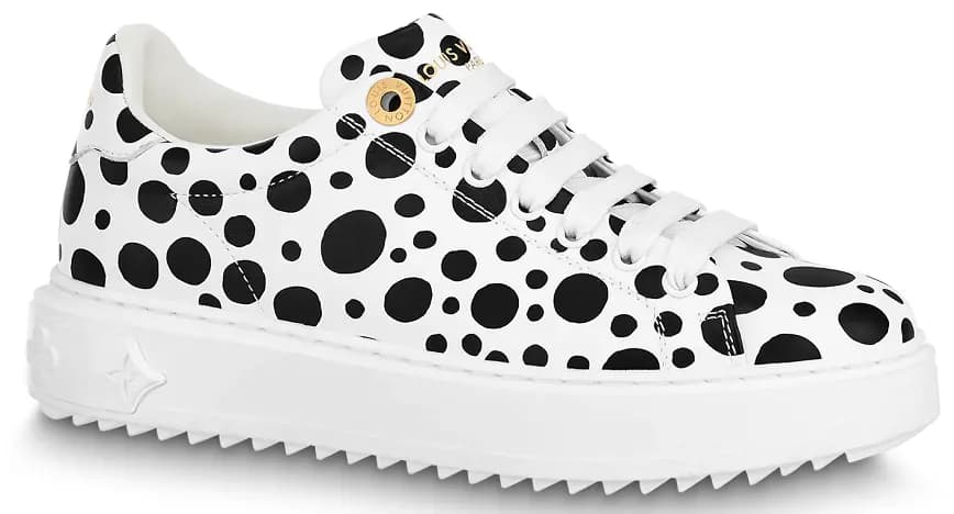 Giày Louis Vuitton x Yk Time Out Trainers 'White Black' 1AB9VA Giày Louis Vuitton x Yk Time Out Trainers 'White Black' 1AB9VA