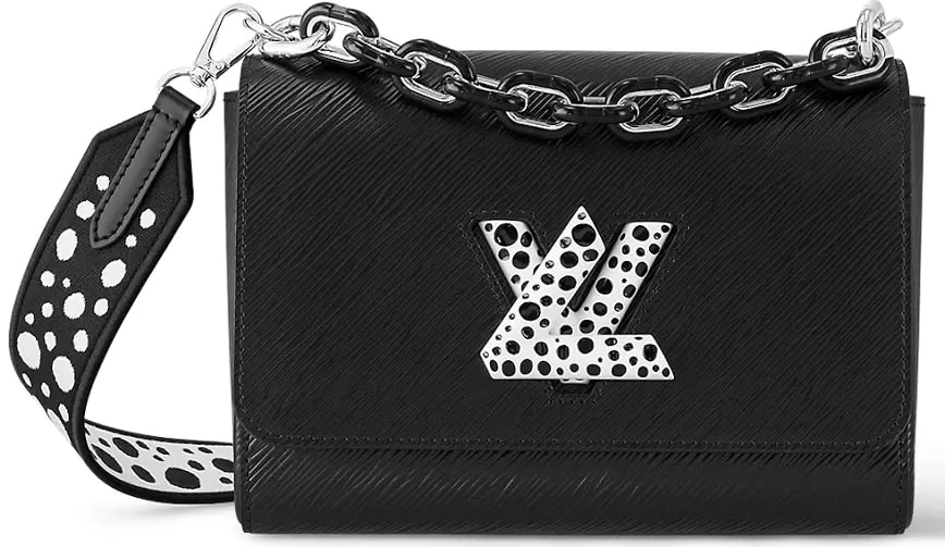 Túi Louis Vuitton x YK Twist MM Bag 'Black' M21694 Túi Louis Vuitton x YK Twist MM Bag 'Black' M21694