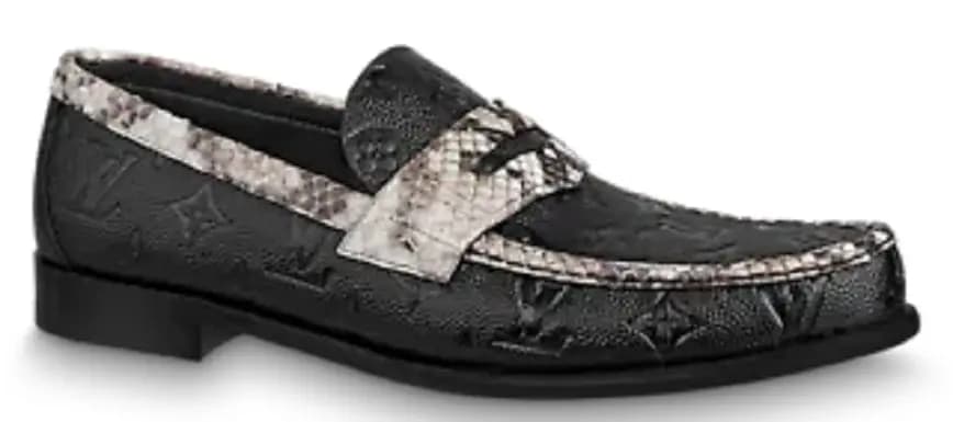 Giày Louis Vuitton Lvxnba Lv Loafers Black 1A90AN Giày Louis Vuitton Lvxnba Lv Loafers Black 1A90AN