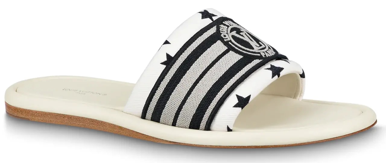 Dép Louis Vuitton Magnetic Flat Mules 'Black White' 1AAD6C — kich-thuoc: lien-he-order Dép Louis Vuitton Magnetic Flat Mules 'Black White' 1AAD6C — kich-thuoc: lien-he-order