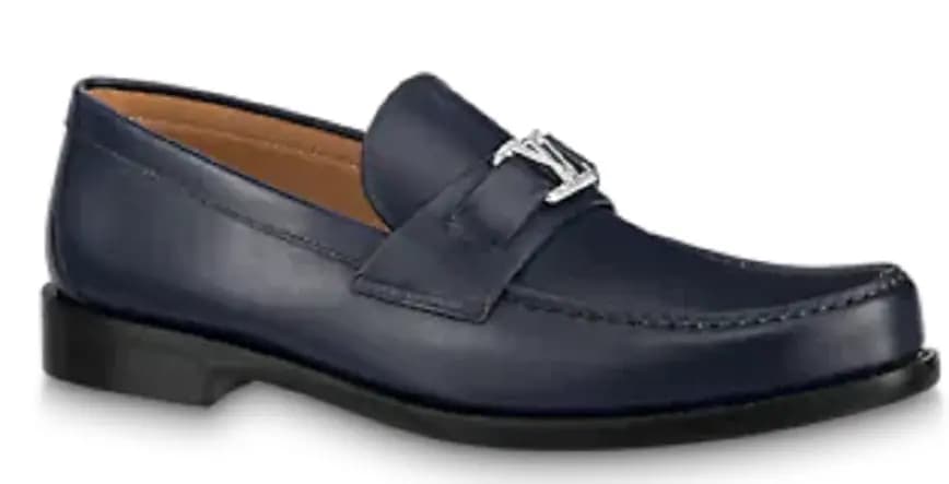 Giày Louis Vuitton Major Loafers Navy Blue 1A9HHH Giày Louis Vuitton Major Loafers Navy Blue 1A9HHH