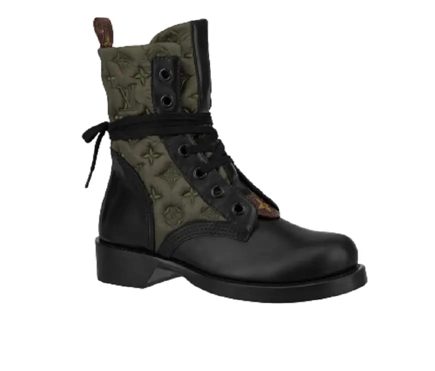 Giày Louis Vuitton Metropolis Flat Ranger Boots 1A952F Giày Louis Vuitton Metropolis Flat Ranger Boots 1A952F
