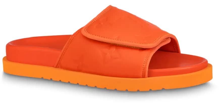 Dép Louis Vuitton Miami Mules 'Orange' 1AA7S9 Dép Louis Vuitton Miami Mules 'Orange' 1AA7S9