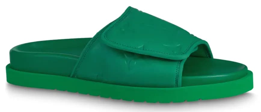 Dép Louis Vuitton Miami Mules 'Green' 1AA7T5 Dép Louis Vuitton Miami Mules 'Green' 1AA7T5