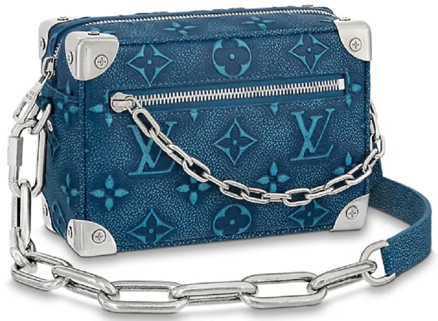 Túi Louis Vuitton Mini Soft Trunk Bag 'Denim Blue' M21368 Túi Louis Vuitton Mini Soft Trunk Bag 'Denim Blue' M21368
