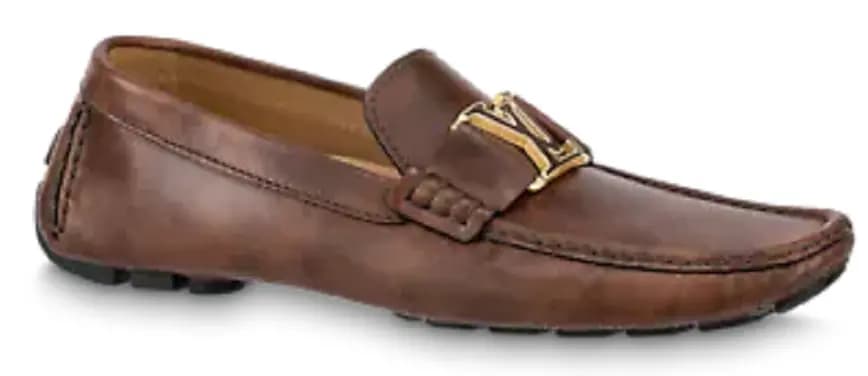 Giày Louis Vuitton Monte Carlo Mocassins Cognac Brown 1A9I1X Giày Louis Vuitton Monte Carlo Mocassins Cognac Brown 1A9I1X