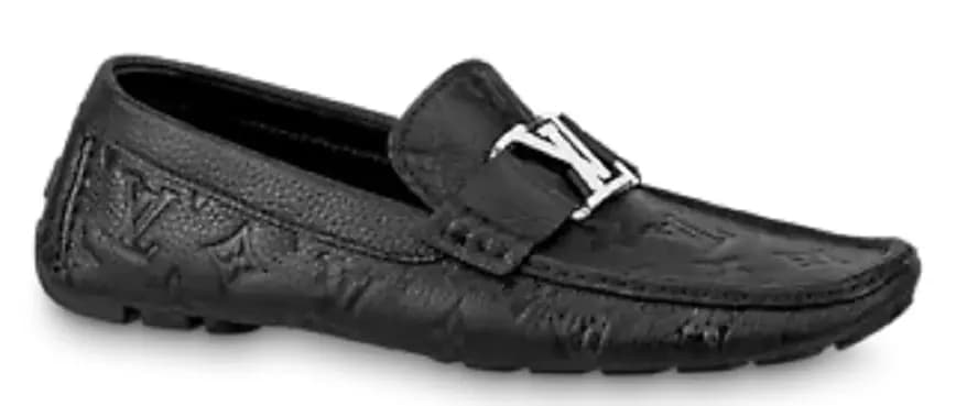 Giày Louis Vuitton Monte Carlo Moccasins Black 1A9F9K Giày Louis Vuitton Monte Carlo Moccasins Black 1A9F9K