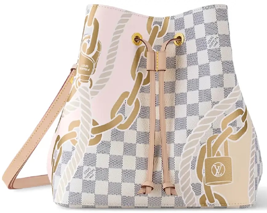 Túi Louis Vuitton NéoNoé MM Bucket Bag 'Damier Azur' N40474 Túi Louis Vuitton NéoNoé MM Bucket Bag 'Damier Azur' N40474