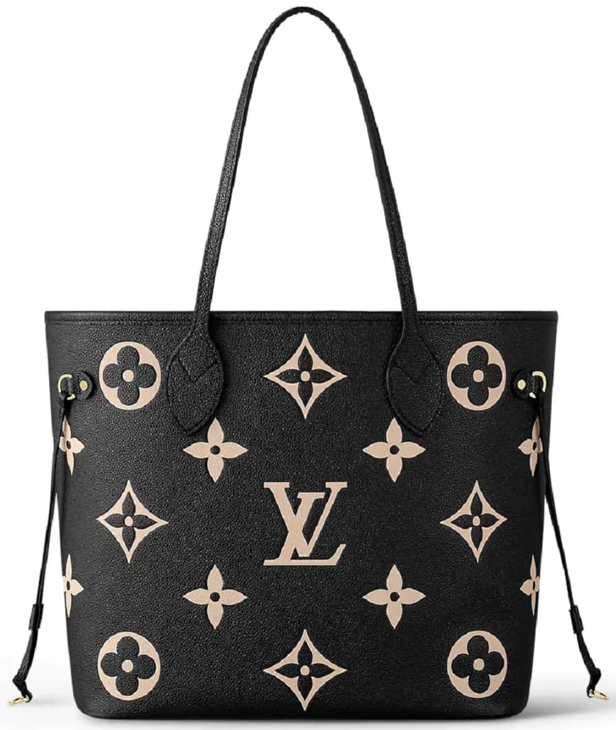 Túi Louis Vuitton Neverfull MM 'Black Beige' M58907 Túi Louis Vuitton Neverfull MM 'Black Beige' M58907