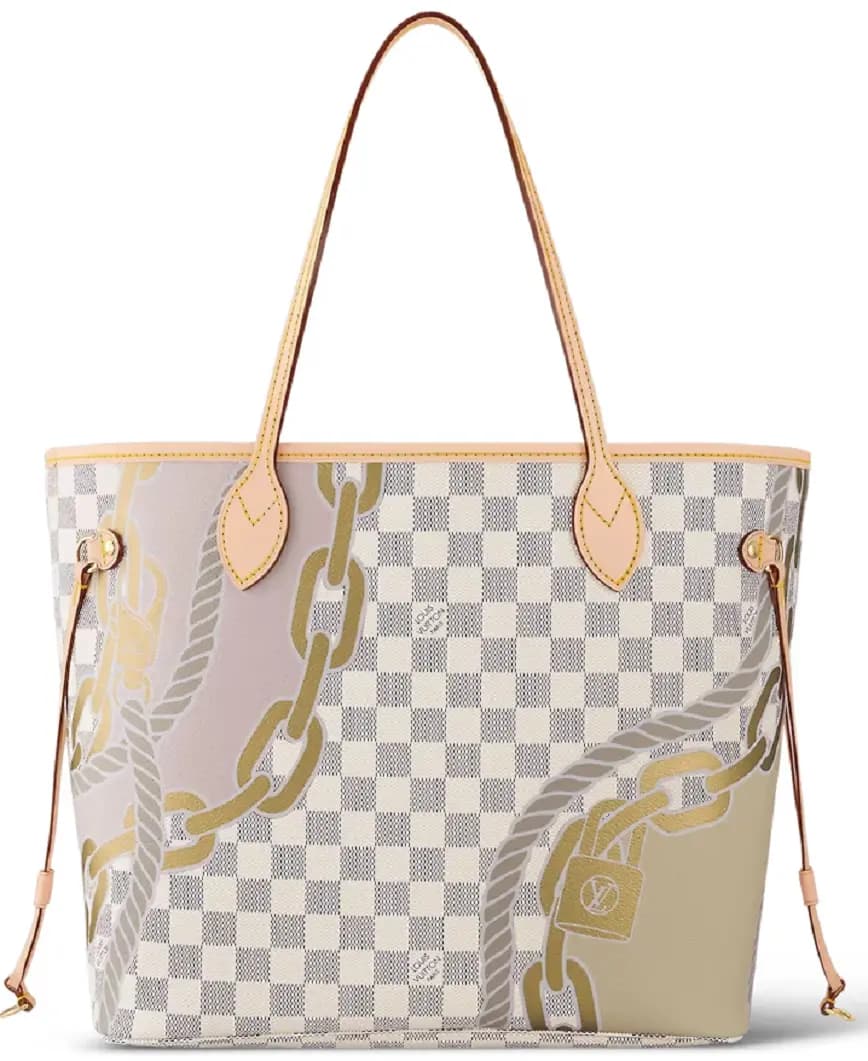 Túi Louis Vuitton Neverfull MM Tote Bag 'Damier Azur' N40471 Túi Louis Vuitton Neverfull MM Tote Bag 'Damier Azur' N40471