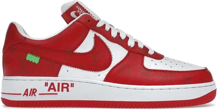 Giày Nike Air Force 1 Low x Louis Vuitton Virgil Abloh 'White Red' Giày Nike Air Force 1 Low x Louis Vuitton Virgil Abloh 'White Red'