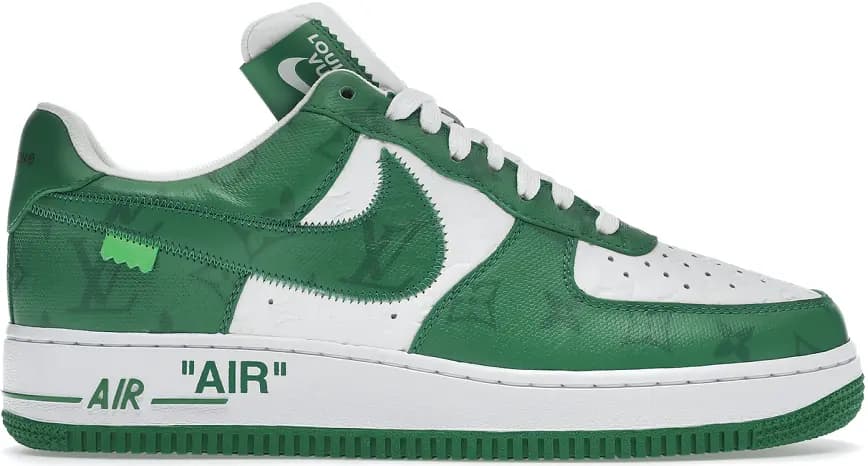 Giày Nike Air Force 1 Low x Louis Vuitton Virgil Abloh 'White Green' Giày Nike Air Force 1 Low x Louis Vuitton Virgil Abloh 'White Green'